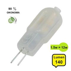 Λάμπα Led G4 1.5w 12 volt 140 Lum.Λευκό Φώς 6000Κ