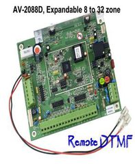 AV-GAD Πίνακας DTMF με 8 Ζώνες διπλασιαζόμενες +1Πανικού