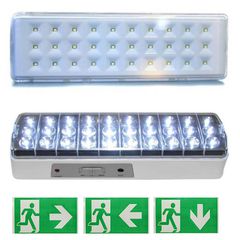 Φωτιστικό Ασφαλείας ΕΧΙΤ με 30 LED