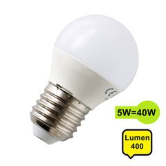 Λάμπα LED E27 5W 400Lum Θερμό Φώς