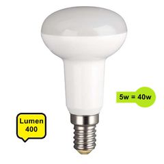 Λάμπα LED R50 καθρέπτου E14 5W 400 Lumen Θερμό Φώς