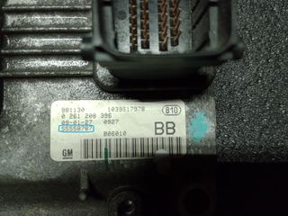 ΕΓΚΕΦΑΛΟΣ OPEL ASTRA H, Z14XEP, 0261208396, BB, 55558787, 6235366, ME7.6.2, ΜΟΝΑΔΑ ΕΛΕΓΧΟΥ ΚΙΝΗΤΗΡΑ, *