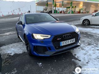 Μπροστινό προφυλακτήρα  AUDI A4 B9 8W Limousine Avant (2016-Up) Quattro RS4 Design-thumb-3