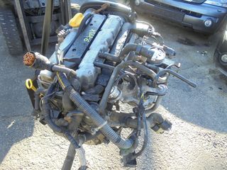 Κινητήρας Μοτέρ OPEL ZAFIRA (1999-2005) 1600cc X16XE γραπτη εγγυηση