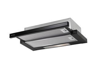 Pyramis Ecoline 60 Συρόμενος Απορροφητήρας Inox & Μαύρο Γυαλί