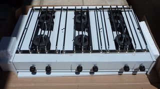 Εστία Αερίου Με 6 Καυστήρες 104X70X20  VIMITEX - Καινούργια.