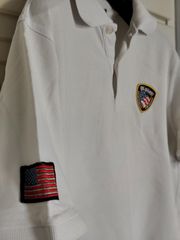 Blauer USA Polo Shirt – "Uncompromising Performance" (L)-thumb-3