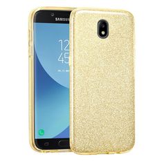 OEM  Shining Glitter Case για Samsung Galaxy J3 2017 Gold - OEM (200-103-923)