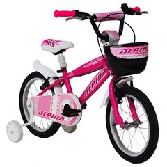 Alpina '21 Ποδήλατο παιδικό  beleno Girls 12" 2021 PINK,