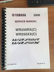 Service manual Yamaha WR250R & WR250X