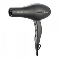 Σεσουάρ μαλλιών Telemax BELLA FK-8813 σε ανθρακί χρώμα με 2 επιλογές ταχύτητες αέρα