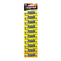 Αλκαλικές μπαταρίες υψηλής ισχύος Toshiba LR6 1.5V (LR6GCP BP1X10) συσκευασία 10 τεμαχίων