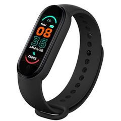 Smartwatch OEM με ειδοποιήσεις εφαρμογών σε μαύρο χρώμα συμβατό με Android, iOS IP67