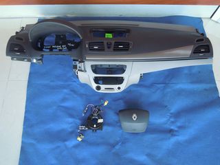 ΣΕΤ AIR BAG RENAULT MEGANE <ΔΥΟ ΦΙΣΕΣ> 2008-2014 (int 1)