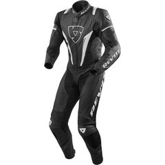 Δερμάτινη στολή Revit Venom μαύρη-λευκή