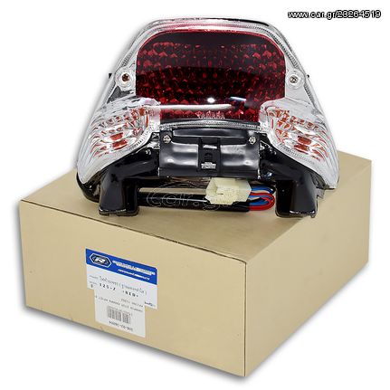 Φανάρι πίσω led Yamaha Z125 διάφανο R Spare Parts & Accessories