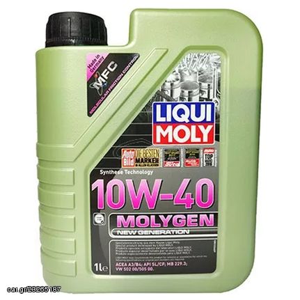 LIQUI MOLY MOLYGEN NEW GENERATION 10W-40 (LM9955) 1L