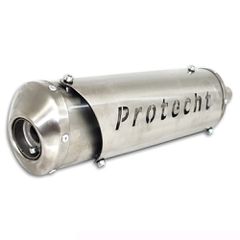 Τελικό εξάτμισης Universal Φ28 inox με κάλυμμα Protecht