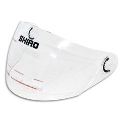 Ζελατίνα κράνους Shiro SH-62 διάφανη