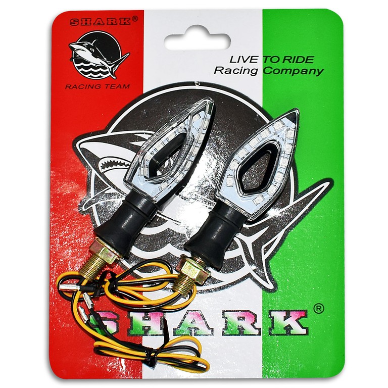Φλας ζευγάρι Led μίνι Universal CH-1030 Sequential Shark