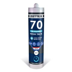 Κόλλα Σφραγιστικό High Tack Φυσίγγιο 290ml Zettex 70