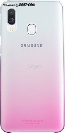 Samsung Original EF-AA405CPEGW Samsung Galaxy A40 Gradation Cover Pink