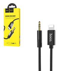 Καλώδιο σύνδεσης Ήχου Hoco UPA13 Lightning Male σε 3.5mm Male Μαύρο 1m (OEM)