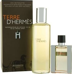 HERMES Terre d'Hermes SET: EDT 30ml refillable + EDT 125ml splash