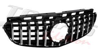 MERCEDES BENZ E CLASS W212  & S212 13-16 SPORT GRILLE CHROME-BLACK & FULL BLACK Type GT / ΜΑΣΚΑ ΠΡΟΦΥΛΑΚΤΗΡΑ ΜΑΥΡΗ-ΧΡΩΜΙΟ & ΜΑΥΡΗ PANAMERICANA-thumb-15