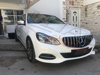 MERCEDES BENZ E CLASS W212  & S212 13-16 SPORT GRILLE CHROME-BLACK & FULL BLACK Type GT / ΜΑΣΚΑ ΠΡΟΦΥΛΑΚΤΗΡΑ ΜΑΥΡΗ-ΧΡΩΜΙΟ & ΜΑΥΡΗ PANAMERICANA-thumb-27