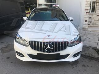 MERCEDES BENZ E CLASS W212  & S212 13-16 SPORT GRILLE CHROME-BLACK & FULL BLACK Type GT / ΜΑΣΚΑ ΠΡΟΦΥΛΑΚΤΗΡΑ ΜΑΥΡΗ-ΧΡΩΜΙΟ & ΜΑΥΡΗ PANAMERICANA-thumb-21