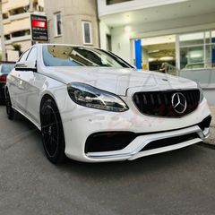 MERCEDES BENZ E CLASS W212  & S212 13-16 SPORT GRILLE CHROME-BLACK & FULL BLACK Type GT / ΜΑΣΚΑ ΠΡΟΦΥΛΑΚΤΗΡΑ ΜΑΥΡΗ-ΧΡΩΜΙΟ & ΜΑΥΡΗ PANAMERICANA-thumb-10