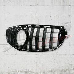 MERCEDES BENZ E CLASS W212  & S212 13-16 SPORT GRILLE CHROME-BLACK & FULL BLACK Type GT / ΜΑΣΚΑ ΠΡΟΦΥΛΑΚΤΗΡΑ ΜΑΥΡΗ-ΧΡΩΜΙΟ & ΜΑΥΡΗ PANAMERICANA-thumb-5
