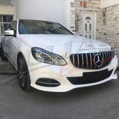 MERCEDES BENZ E CLASS W212  & S212 13-16 SPORT GRILLE CHROME-BLACK & FULL BLACK Type GT / ΜΑΣΚΑ ΠΡΟΦΥΛΑΚΤΗΡΑ ΜΑΥΡΗ-ΧΡΩΜΙΟ & ΜΑΥΡΗ PANAMERICANA-thumb-19