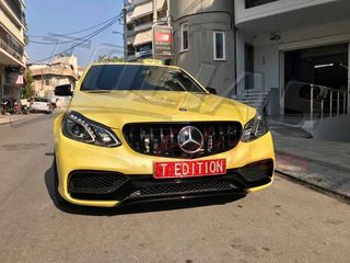 MERCEDES BENZ E CLASS W212  & S212 13-16 SPORT GRILLE CHROME-BLACK & FULL BLACK Type GT / ΜΑΣΚΑ ΠΡΟΦΥΛΑΚΤΗΡΑ ΜΑΥΡΗ-ΧΡΩΜΙΟ & ΜΑΥΡΗ PANAMERICANA-thumb-38