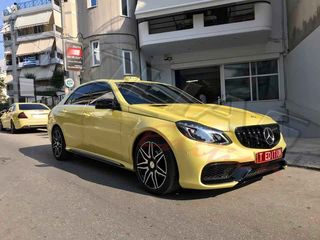 MERCEDES BENZ E CLASS W212  & S212 13-16 SPORT GRILLE CHROME-BLACK & FULL BLACK Type GT / ΜΑΣΚΑ ΠΡΟΦΥΛΑΚΤΗΡΑ ΜΑΥΡΗ-ΧΡΩΜΙΟ & ΜΑΥΡΗ PANAMERICANA-thumb-40