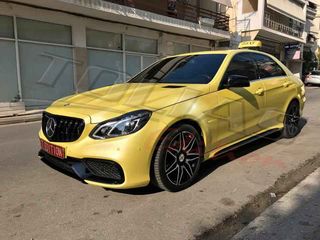 MERCEDES BENZ E CLASS W212  & S212 13-16 SPORT GRILLE CHROME-BLACK & FULL BLACK Type GT / ΜΑΣΚΑ ΠΡΟΦΥΛΑΚΤΗΡΑ ΜΑΥΡΗ-ΧΡΩΜΙΟ & ΜΑΥΡΗ PANAMERICANA-thumb-42