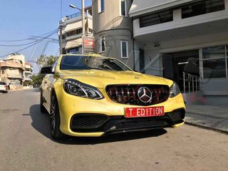 MERCEDES BENZ E CLASS W212  & S212 13-16 SPORT GRILLE CHROME-BLACK & FULL BLACK Type GT / ΜΑΣΚΑ ΠΡΟΦΥΛΑΚΤΗΡΑ ΜΑΥΡΗ-ΧΡΩΜΙΟ & ΜΑΥΡΗ PANAMERICANA-thumb-55