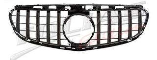 MERCEDES BENZ E CLASS W212  & S212 13-16 SPORT GRILLE CHROME-BLACK & FULL BLACK Type GT / ΜΑΣΚΑ ΠΡΟΦΥΛΑΚΤΗΡΑ ΜΑΥΡΗ-ΧΡΩΜΙΟ & ΜΑΥΡΗ PANAMERICANA-thumb-11