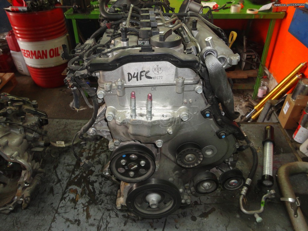 HYUNDAI I2-I30 ΚΙΝΗΤΗΡΑΣ DIESEL ΑΡ.ΚΙΝ D4FC 