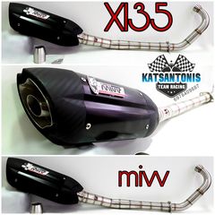 Εξάτμιση ολόσωμη Mivv για Yamaha Crypton X135 