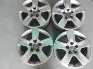 ΖΑΝΤΕΣ ΑΛΛΟΥΜΙΝΙΟΥ 16"  205/55/16" 8E0601025B AUDI A4 05-08  ΡΩΤΗΣΤΕ ΤΙΜΗ - ΑΠΟΣΤΟΛΗ ΣΕ ΟΛΗ ΤΗΝ ΕΛΛΑΔΑ