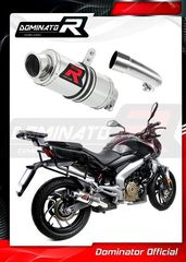 Dominator Εξάτμιση Τελικό GP1 S.Steel Bajaj Dominar 400 2016 - 2020 Με Σιγαστήρα