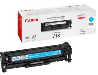 Canon Toner Cartridge 718 C cyan
