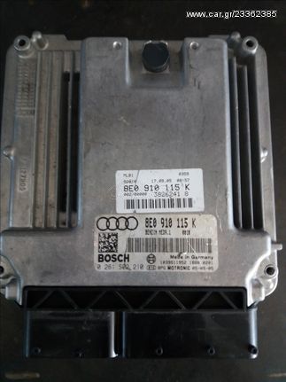 Audi A4 2.0 TFSI εγκέφαλος κινητήρα 8E0910115K 0261S02210