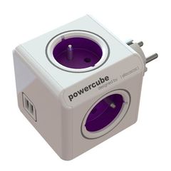 Πολύπριζο Κύβος 4 Θέσεων με 2 Θύρες USB PowerCube ReWirable USB