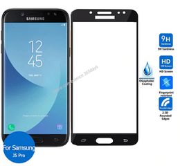 Samsung Galaxy J5 2017 - Προστατευτικό Οθόνης Tempered Glass 0.33mm full ΜΑΥΡΟ (OEM)