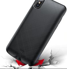 iPhone X Xs 4000mAh Slim θηκη - Powerbank Black (oem)