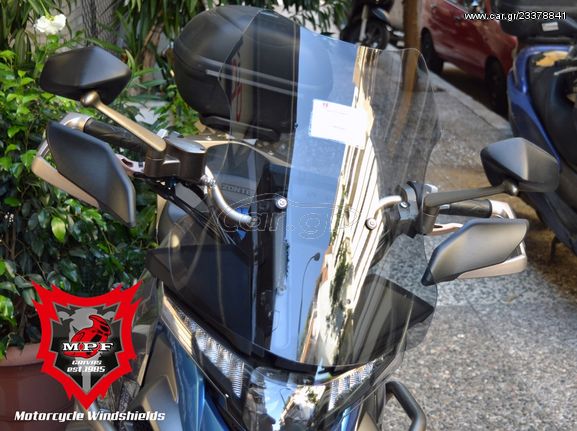 Ζελατίνα-Ανεμοθώρακας-Παρμπρίζ MPF-GRIVAS για Zontes T310(τουριστικού τύπου)