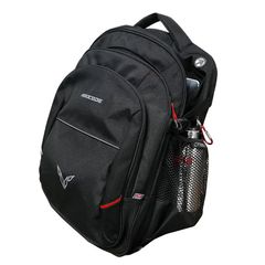 Nordcode Rider Bag Τσάντα Πλάτης Mαύρο - Kόκκινο  NORUNIBAG10